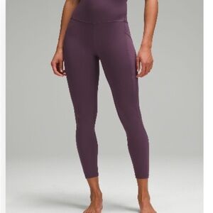lululemon athletica Align pocket HR Grape Thistle shortened to 20 in. Leggings